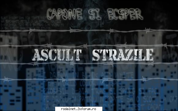 capone si ecsper - ascult strazile [album original]