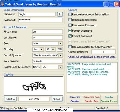 Id Creator mess. - Wizzard - Help,Ajutor,Programe Download si Tutoriale/Download software and tutorials.